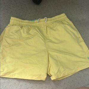 Polo by Ralph Lauren Yellow Swim Board Shorts